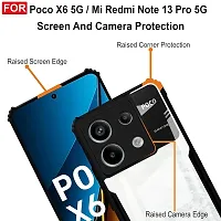 Mobiclonics Back Cover For Poco X6 5g - Black-thumb3