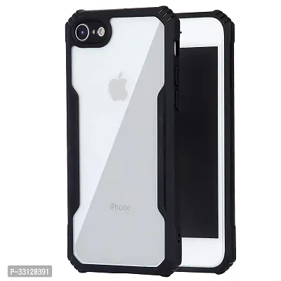 Mobiclonics Back Cover For Apple iphone 7 - Black