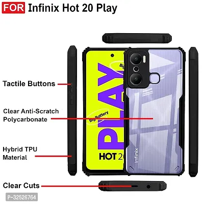 Mobiclonics  Back Cover Case for Infinix hot 20 play-thumb4