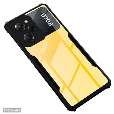 Mobiclonics Back Cover For Poco X5 pro 5g - Black-thumb4