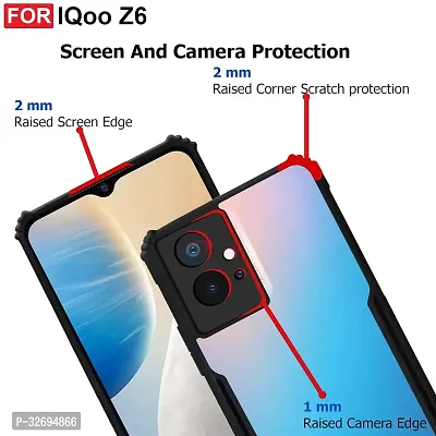 Stylish Polycarbonate Mobile Back Cover For  iQOO Z6 5g-thumb4