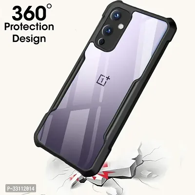 Mobiclonics Eagle Back Cover For OnePlus 9 - Black-thumb3