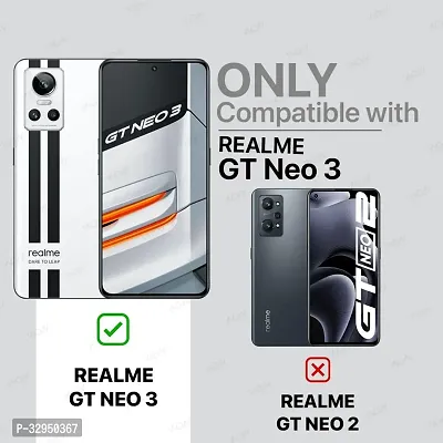 Mobiclonics Eagle Back Cover For Realme GT Neo 3 - Black-thumb2