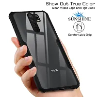 Mobiclonics Back Cover For Poco M2 - Black-thumb2