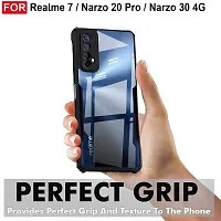 Mobiclonics Eagle Back Cover For Realme 7 - Black-thumb2