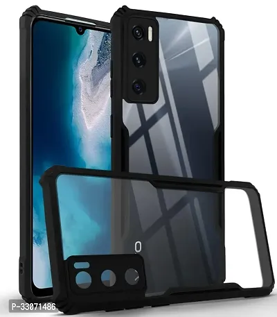 Mobiclonics Back Cover For Vivo V20se - Black-thumb0