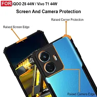 Stylish Polycarbonate Mobile Back Cover For  iQOO Z6 44w-thumb3