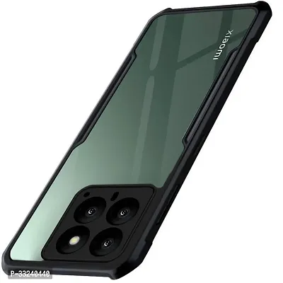 Mobiclonics Back Cover For Redmi 14 5g - Black-thumb0