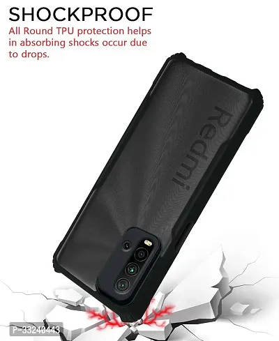 Mobiclonics Back Cover For Redmi 9 power - Black-thumb3