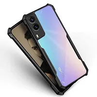 Mobiclonics Back Cover For Vivo V21e 5g - Black-thumb1