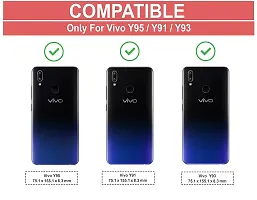 Mobiclonics Back Cover For Vivo Y95 - Black-thumb1