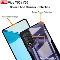 Mobiclonics Back Cover For Vivo Y30 - Black-thumb3