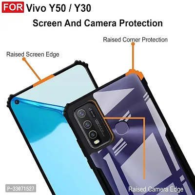 Mobiclonics Back Cover For Vivo Y30 - Black-thumb4