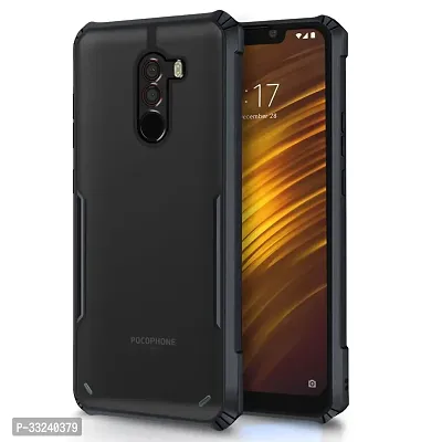 Mobiclonics Back Cover For Redmi Poco F1 - Black-thumb0