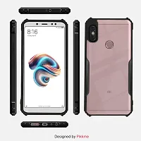 Mobiclonics Back Cover For Redmi Note 5 pro - Black-thumb2