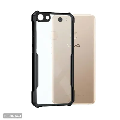 Mobiclonics Back Cover For Vivo V7 - Black-thumb2