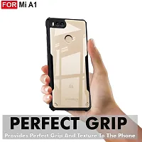 Mobiclonics Back Cover For Redmi Mi A1 - Black-thumb2