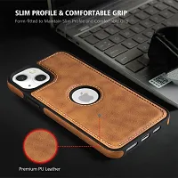 Stylish Back Case Bumper Case for iphone 13 mini (Brown)-thumb2