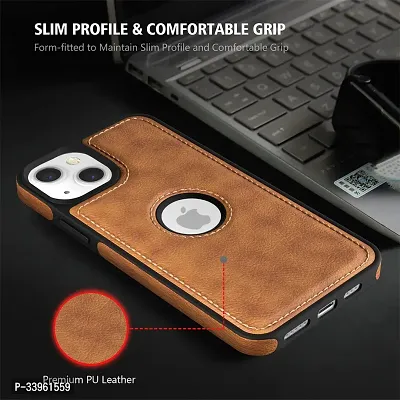 Stylish Back Case Bumper Case for iphone 13 mini (Brown)-thumb3