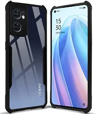 Mobiclonics Eagle Back Cover For Oppo Reno 7 - Black-thumb1