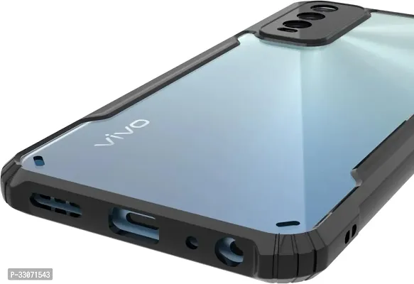 Mobiclonics Back Cover For Vivo Y20 - Black-thumb3