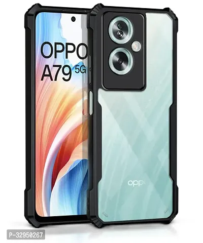 Mobiclonics Eagle Back Cover For Oppo A79 5G - Black-thumb0