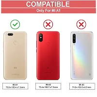 Mobiclonics Back Cover For Redmi Mi A1 - Black-thumb1