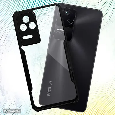 Mobiclonics Back Cover For Redmi Poco F4 5g - Black-thumb3