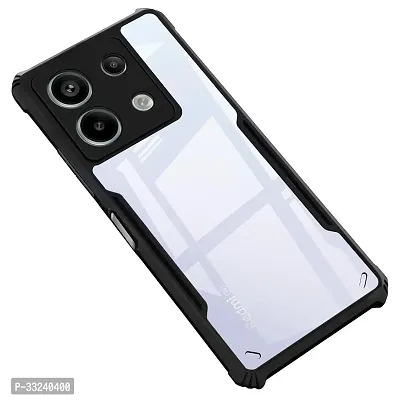 Mobiclonics Back Cover For Redmi Note 13 5g - Black-thumb0