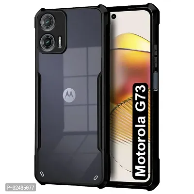 Mobiclonics Back Cover For Motorola Moto G73 - Black-thumb3