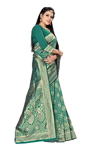 Embellished Banarasi Jacquard Saree-thumb2