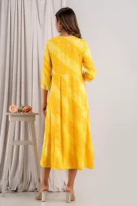 Women Stylish Rayon A-Line Kurta-thumb1