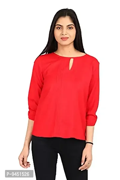 Iconic Deeva Women Top with Full Sleeves for Women Top,Stylish Top, Casual Wear Top for Women/Girls Top