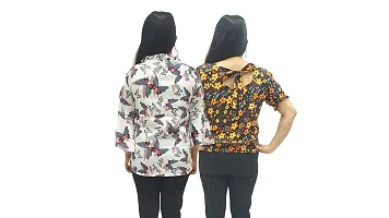 Iconic Deeva Wide New Range of Women's Top Girl's Tops, Casual Wear Top's, Designer Stylish Printed Women Tops-thumb1