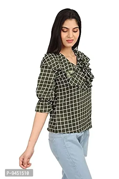 Iconic Deeva Womens Evergreen Tops in Simple Design & Colors, Set of Two-thumb5