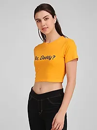 Iconic Deeva Women's Top, Hosiery Women Tops for Summer, Girls Stylish Fashionable Crop Top-thumb2