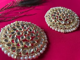 Iconic Deeva Combo Of 2 Earrings. Mirror Work Traditional Combo For Women & Girls - Set Of 2-thumb2