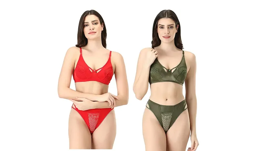 Buy Fihana Cotton Net Printed Women Designer Bra and Panty Combo for Daily  Purpose, Women Cotton Lingerie, Girls Innerwear Set Online In India At Discounted  Prices