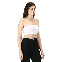 Iconic Deeva Tube Bra for Women, White Tube Bra for Girls-thumb2