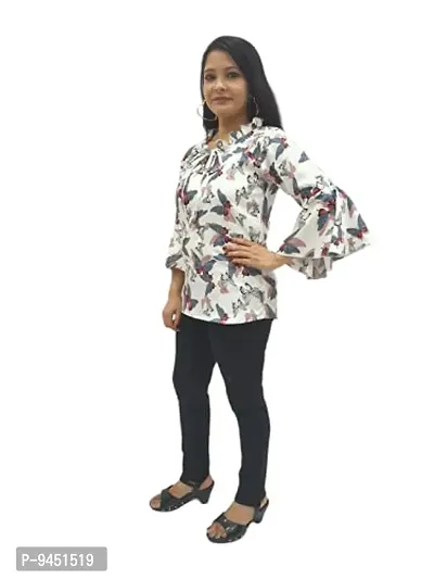 Iconic Deeva Wide New Range of Women's Top Girl's Tops, Casual Wear Top's, Designer Stylish Printed Women Tops-thumb3