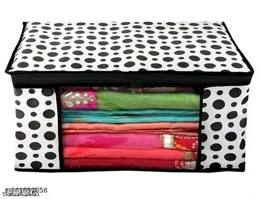 Royal designer Saree cover storage covers-wardrobe organizer for Clothes-Maha saving combo( pack of 6)-thumb2