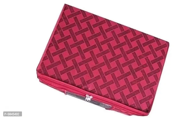 Super stylish designer Saree Cover Storage Bags organizer combo( pack of 4)-thumb5