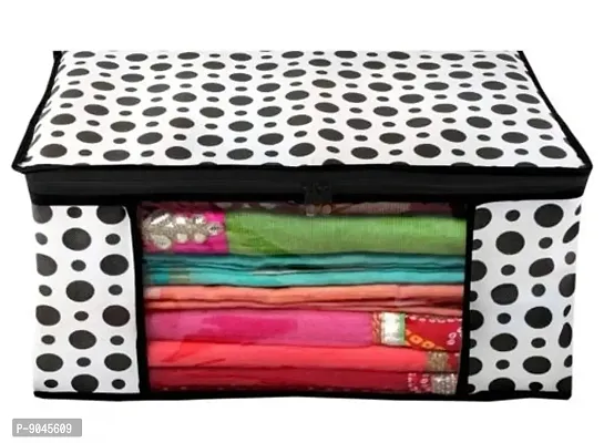 Stylish Saree Cover Storage Bags organizer combo( Pack Of 9)-thumb3