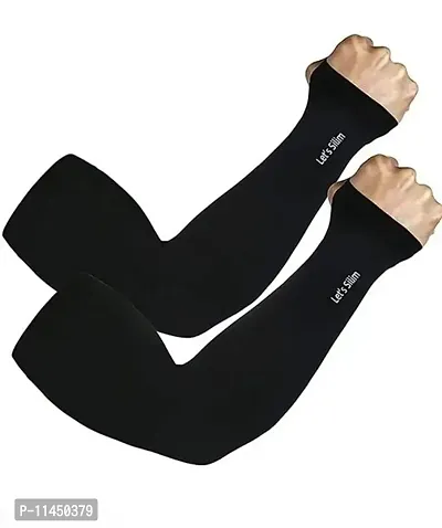 Stylish nylon gloves for men and women Black colour [Pack of 1]