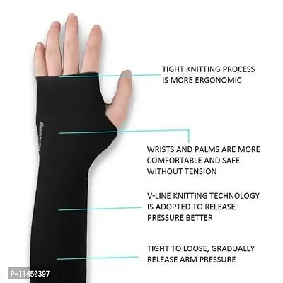 Versatile gloves for men and women Black colour[Pack of 1]-thumb3