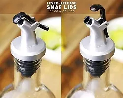 500 ml Glass Oil Dispenser Bottle for Kitchen cooking,vinegar bottle(Pack of 1)-thumb3
