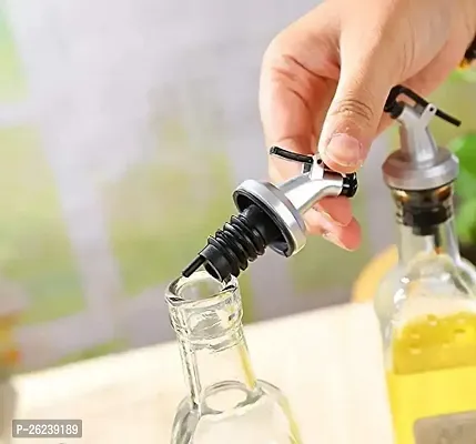 500 ml Glass Oil Dispenser Bottle for Kitchen cooking,vinegar bottle(Pack of 1)-thumb5