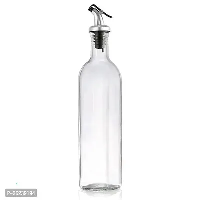 500 ml Glass Oil Dispenser Bottle for Kitchen cooking,vinegar bottle(Pack of 2)-thumb4