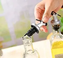 500 ml Glass Oil Dispenser Bottle for Kitchen cooking,vinegar bottle(Pack of 2)-thumb1