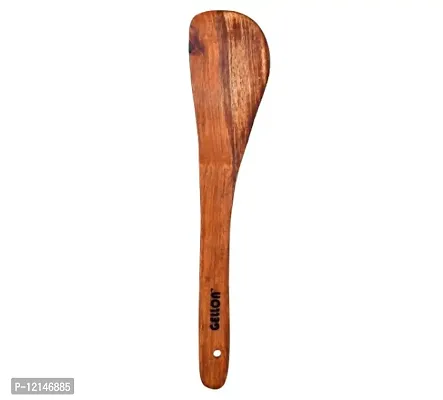 Sheesham Wooden Handmade Dosa Turner For Kitchen With Natural Shine (Set Of 1)